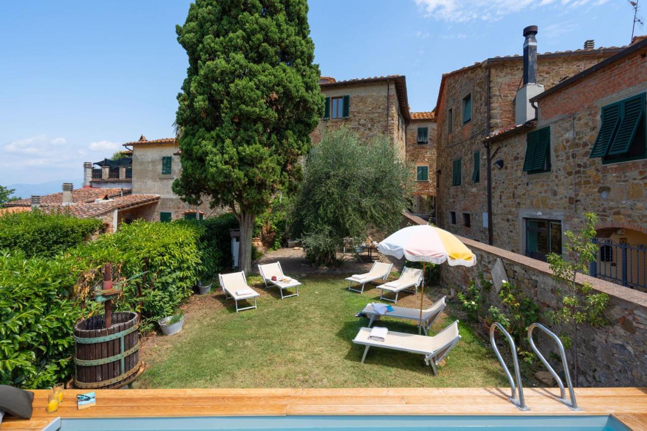 Villa Fracassini Pergine Valdarno Bagian luar foto