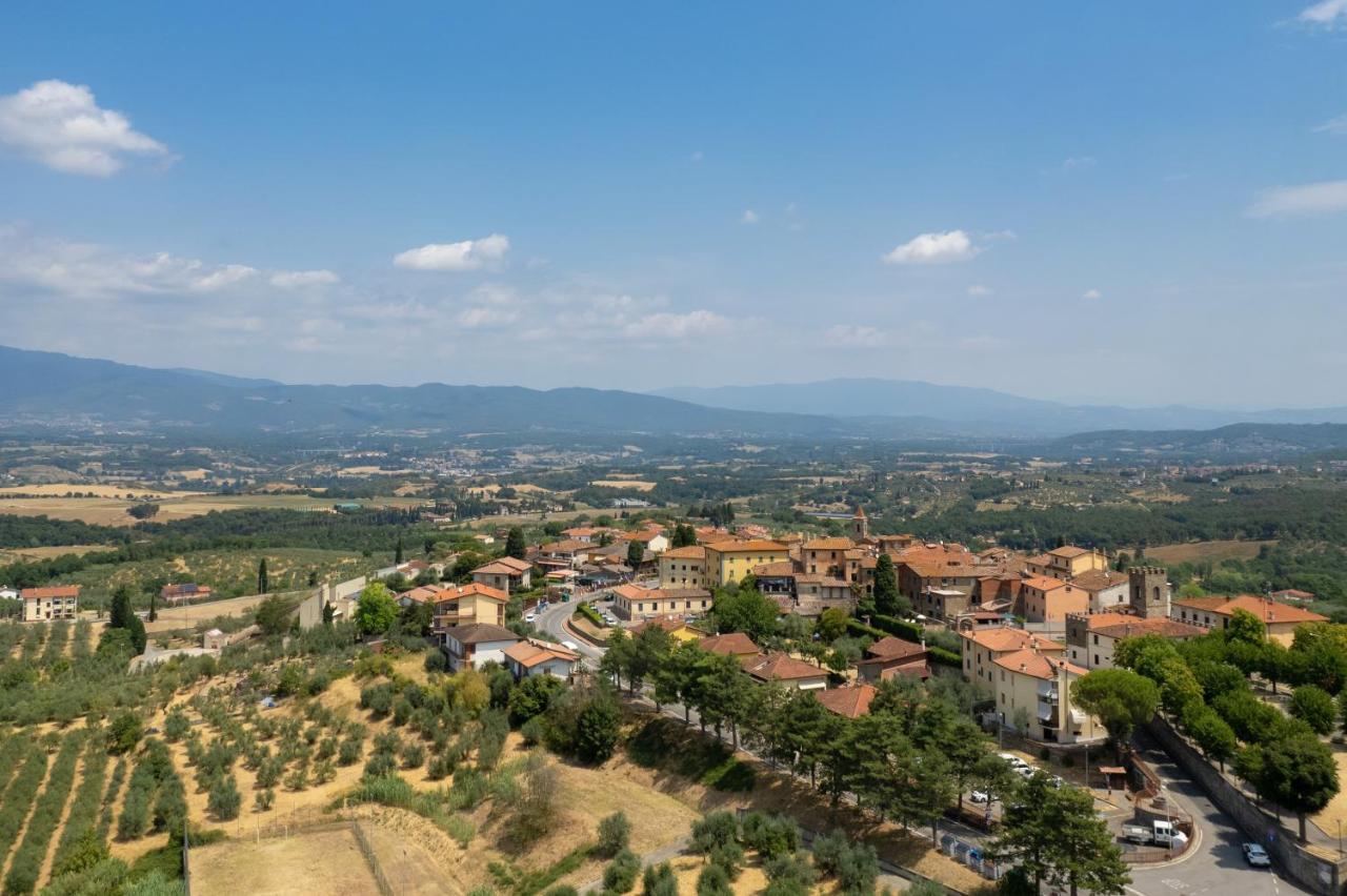 Villa Fracassini Pergine Valdarno Bagian luar foto
