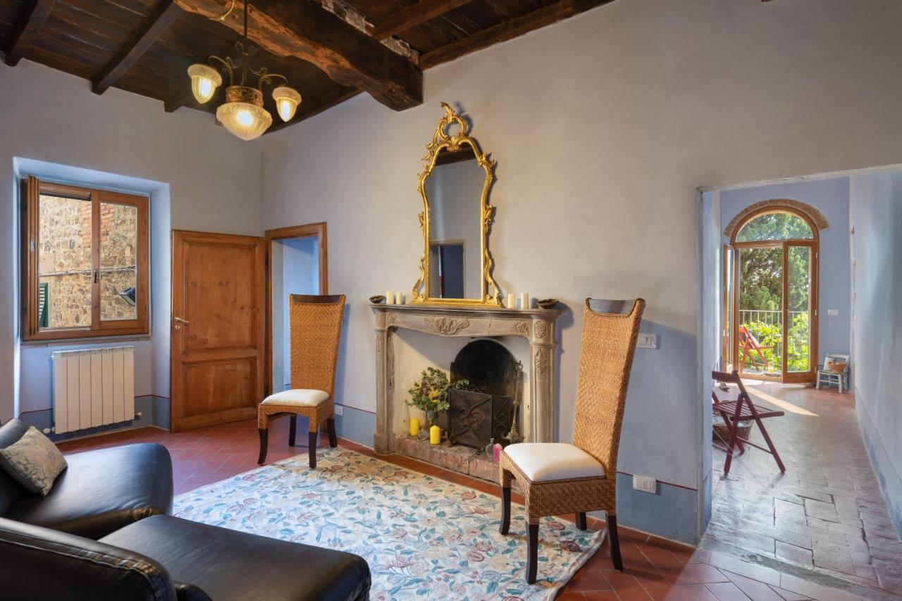 Villa Fracassini Pergine Valdarno Bagian luar foto