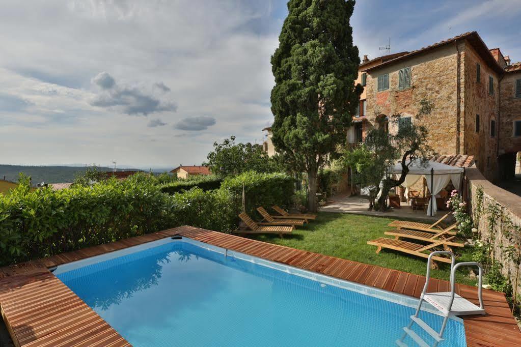 Villa Fracassini Pergine Valdarno Bagian luar foto